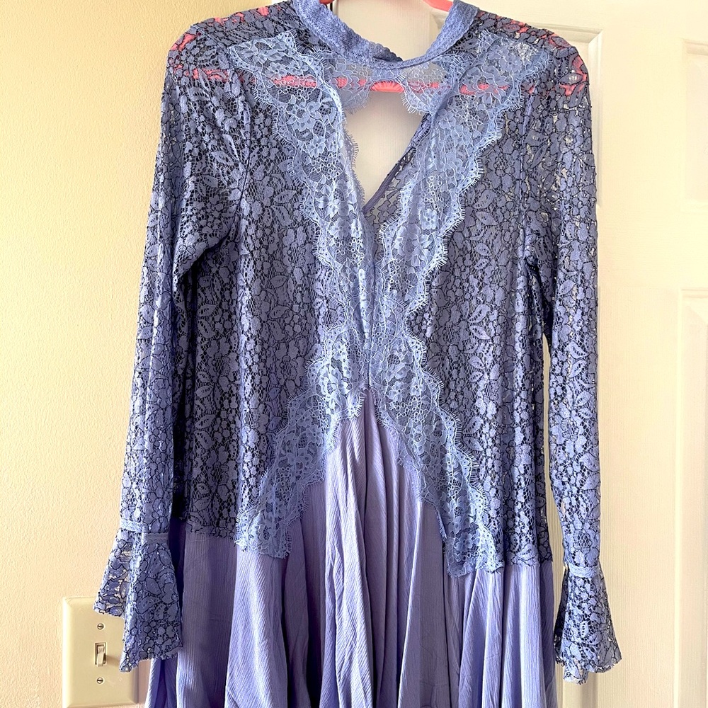 Free People Tell Tale Lace Tunic